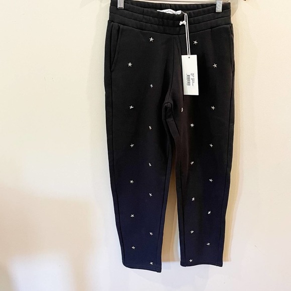 Zoe Karssen Black Star Studded Joggers Size XS - Picture 14 of 15